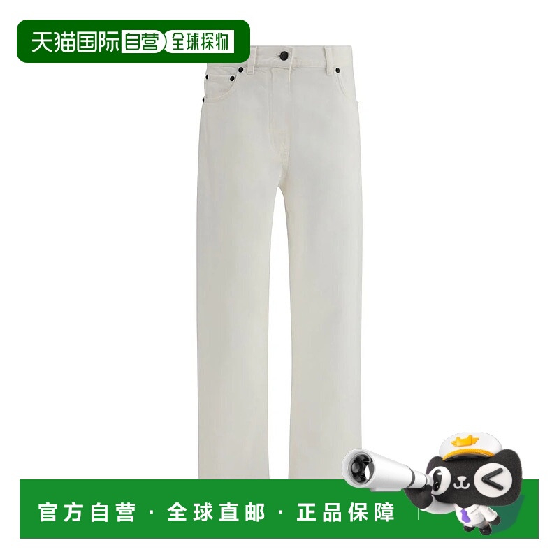 1h可退 THE ROW 女士牛仔裤 7776W4247WHT SS2026 白色 White den