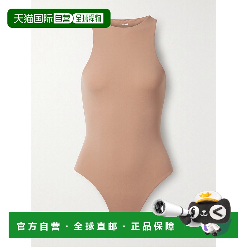 1h可退 潮奢 SKIMS 女士 Fits Everybody 弹力缎面平纹布丁字裤式