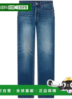 A.P.C男士牛仔裤COHADH09010IALWASHEDINDIGO