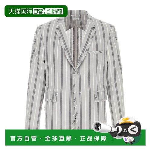 THOM BROWNE 男士夹克 MJC001GF1157035 SS2026 灰色