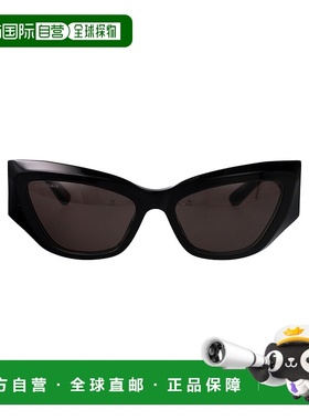 BALENCIAGA 女士太阳镜 BB0444S002 AW2025 黑色 Sunglasses