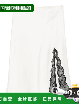 CALVIN KLEIN 女士半身裙 黑色 A字裙 AW2025 LV044C672GYAS