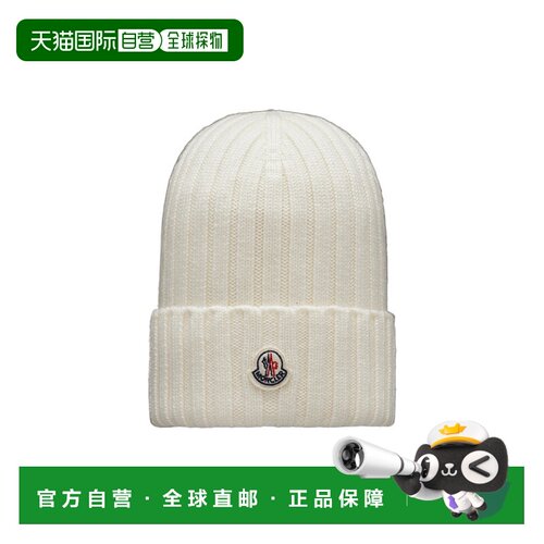 MONCLER 女士帽子 I20933B00036A9327030 SS2025毛线帽针织帽配饰