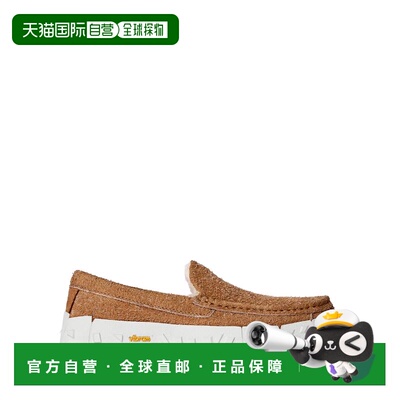 UGG 男士商务休闲鞋 1167670CHE SS2025 白色圆头一脚蹬 乐福鞋