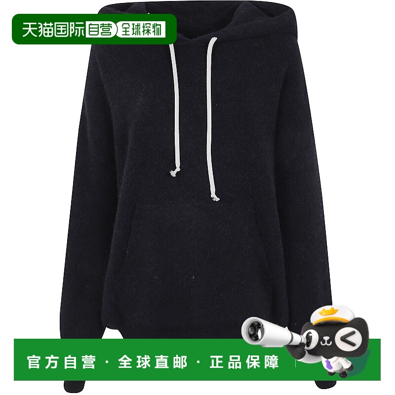 1h可退 RICK OWENS 女士卫衣 RO02E4660KWP09 AW2025 黑色