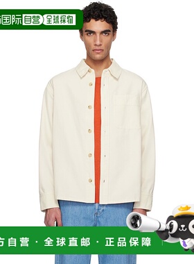 1h可退 潮奢 A.P.C. 男士 灰白色 Basile Brodee Poitrine 夹克 C