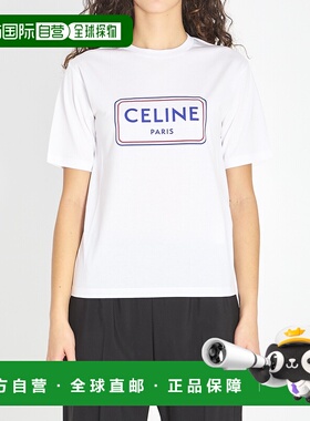 CELINE 女士T恤 RX0IA507ZGHJ4 SS2026 白色 Loose t-shirt