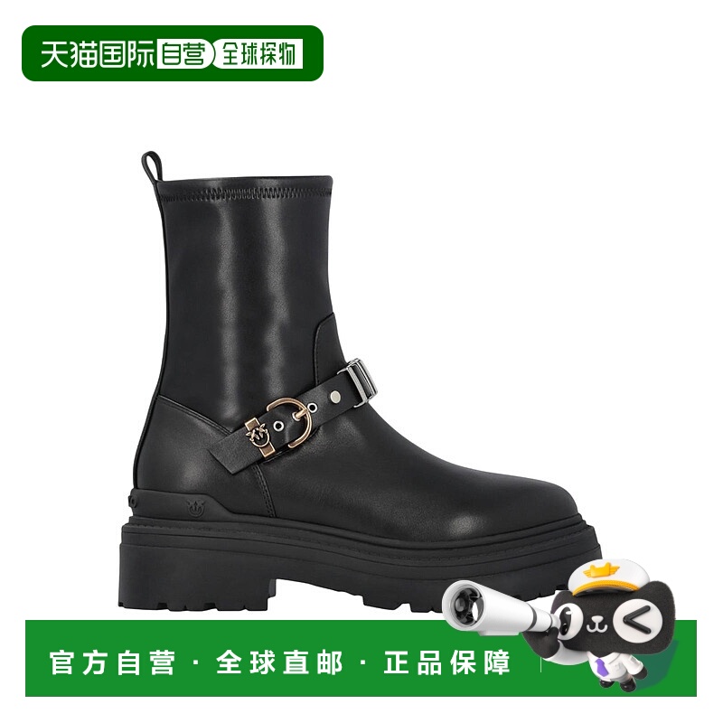 1h可退 PINKO 女士靴子 SD0447P061Z9999 AW2025 黑色 Black boot