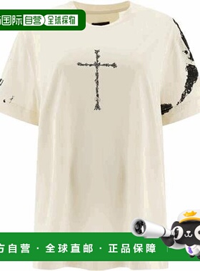 GIVENCHY 女士衬衫 BW707Z3Z5P267 AW2023 灰色短袖