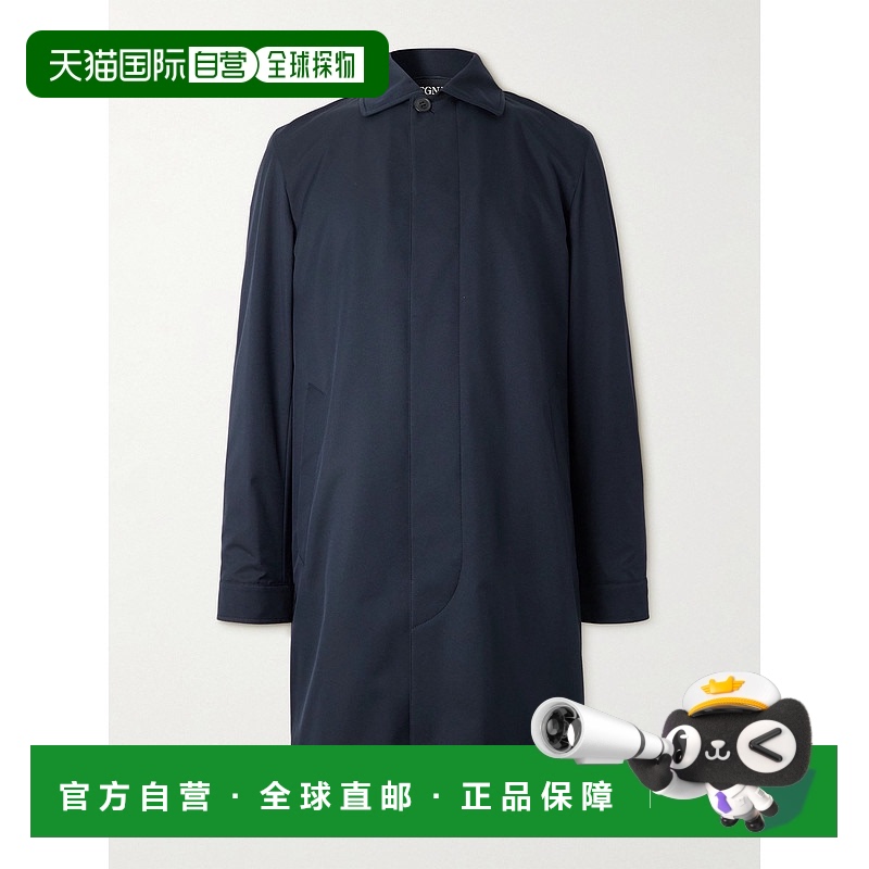 1h可退 潮奢 Zegna 杰尼亚 男士 斜纹布大衣 UGTC5A2FCT578B09
