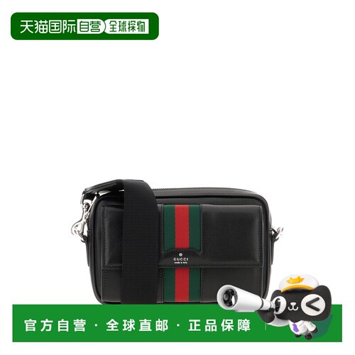 1h可退 GUCCI 男士斜挎包 867268AAGIH1057 SS2026 黑色 MARSUPI