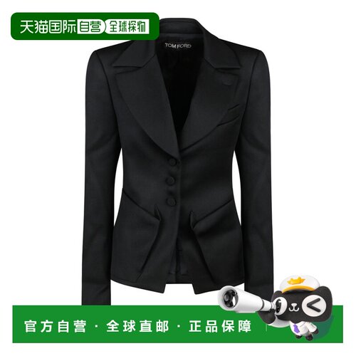 TOM FORD 女士西服 GI2948FAX751LB999 AW2025 黑色