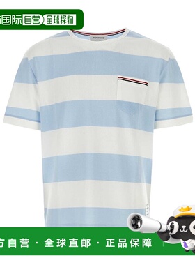 THOM BROWNE 男士T恤 MJS201AJ0049452 SS2023 蓝色