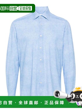 XACUS 男士衬衫 ACT531ML71621006 AW2024 黑色 `Active` Shirt