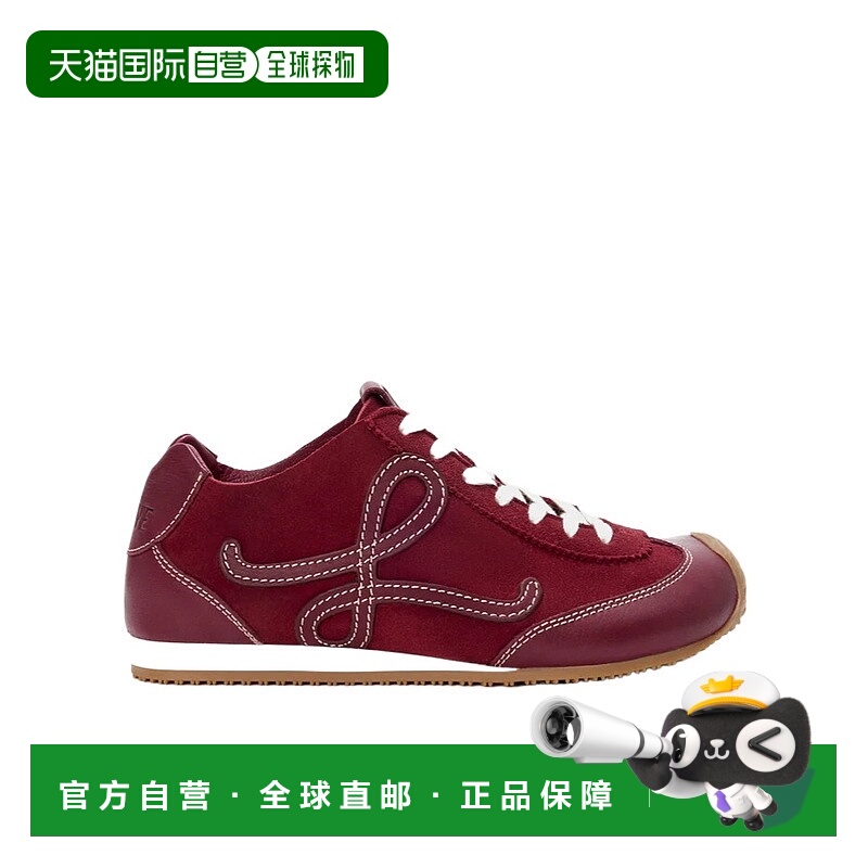 1h可退 LOEWE 女士运动鞋 LBR2465X017110 AW2025 红色罗意威