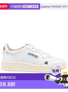 AUTRY 女士运动鞋 AULWHP01 SS2026 白色 Medalist Low Sneakers