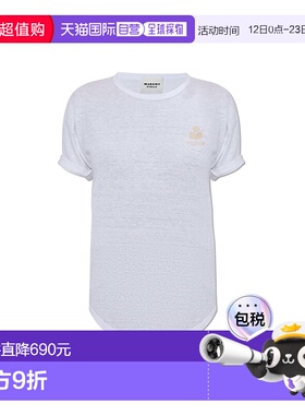 ISABEL MARANT ÉTOILE 女士T恤 TS0315FBA1N10EWHITELIGHTGOLD