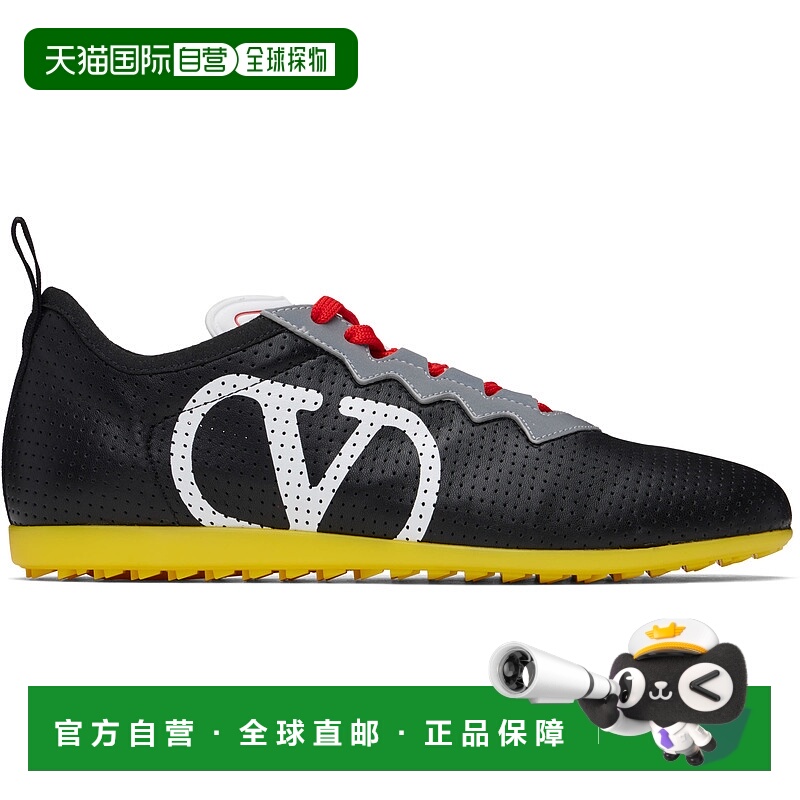 1h可退 潮奢 Valentino 华伦天奴 男士 黑色 Chromathon 运动鞋 6