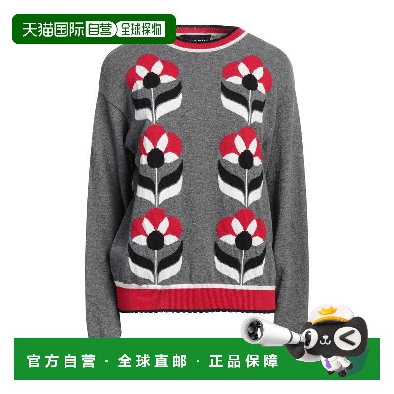 1h可退 潮奢 moschino 女士 毛衣 grey灰色 舒适时尚,女装/女士精品,毛针织衫,淘宝优惠券,粉丝福利购,淘宝优惠卷
