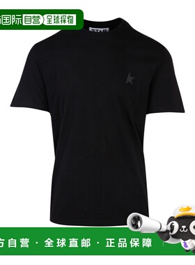1h可退 潮奢 GOLDEN GOOSE 男士 黑色 Tonal Star T 恤 GMP01220P