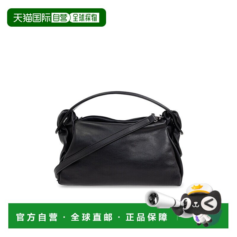 KENZO 女士手提包 FE62SA818L0199 SS2025 黑色 拉链单肩包