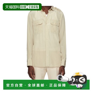 男士 衬衫 HMBC03SPS86SAND 1h可退 花色长袖 FORD SS2025 TOM