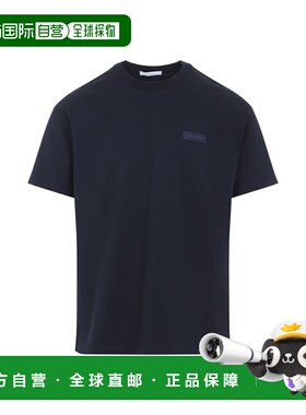 GIVENCHY 男士T恤 BM71NK3YSJ499 SS2026 蓝色 短袖T恤