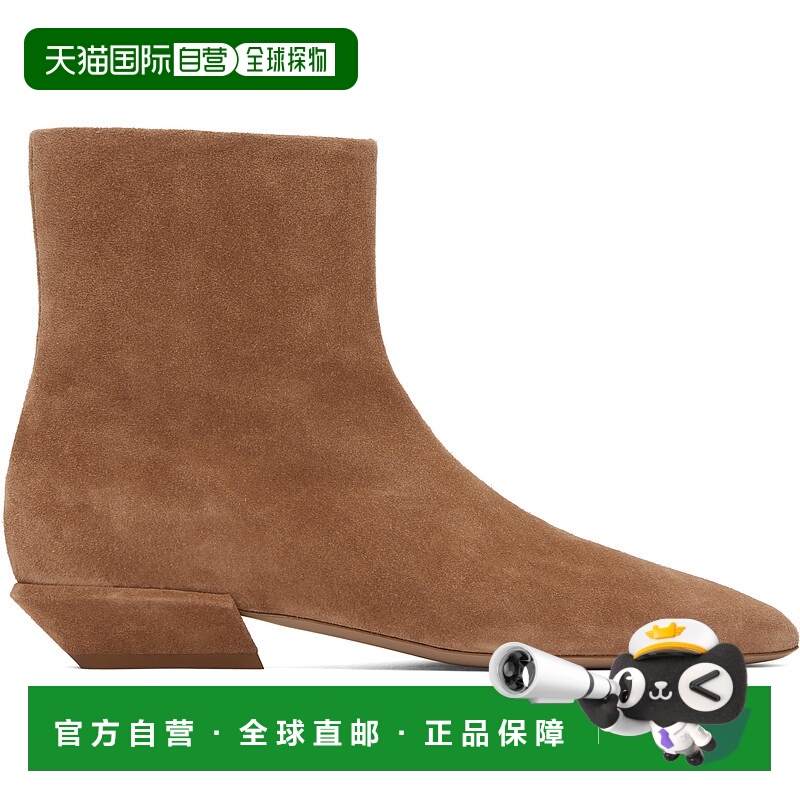 1h可退 潮奢 Paris Texas 女士 黄褐色 Bettina 踝靴 PX1561XV0SS