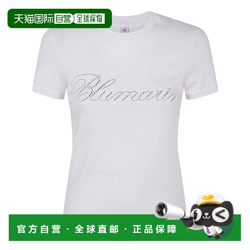 1h可退 潮奢 Blumarine 蓝色情人 女士 短袖T恤 P522T082A