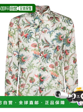 潮奢 Etro 艾特罗 男士 花卉薄紗襯衫 MRIB002599SA5P8