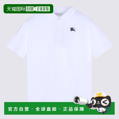 1h可退 BURBERRY 男童T恤 8117368A1464 SS2026 白色