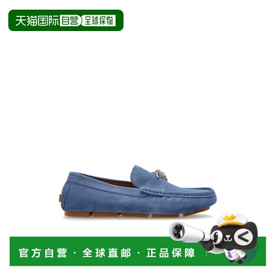 VERSACE 男士商务休闲鞋 10198821A098921UN5I AW2025男鞋乐福鞋