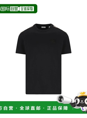 BURBERRY 男士T恤 8106248A1189P26 SS2026 黑色 Burberry T-Shir