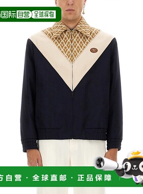 VALENTINO 男士夹克 7V3CIQ20AK6CKV CO 花色 Wool and cotton ja