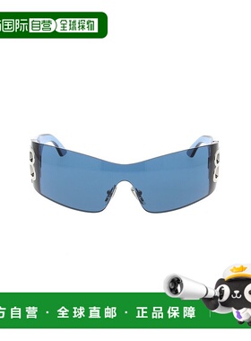 1h可退 潮奢 Balenciaga 巴黎世家 女士 灰色 Bossy Mask 太阳镜