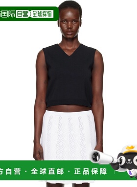 1h可退 潮奢 Givenchy 纪梵希 女士 黑色 V 领马甲 BW90TL4ZPG