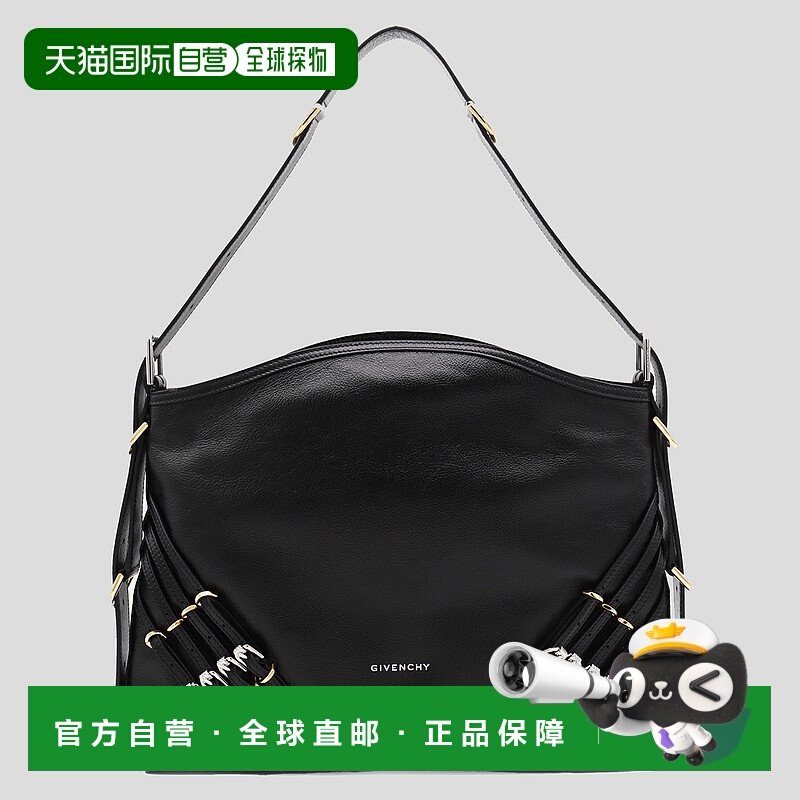 1h可退 GIVENCHY 女士斜挎包 BB510BB1Q7001 SS2025 黑色 Leather