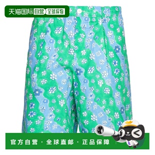 玛尼 男士 短裤 1h可退 舒适时尚 Marni green绿色 潮奢