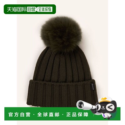 WOOLRICH 女士帽子 100147434316001 CO 军绿色 Beanie