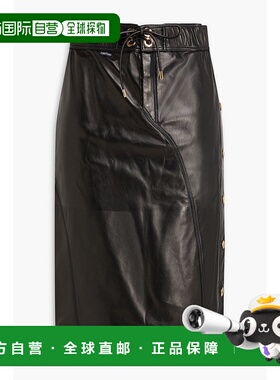潮奢 Tom Ford 汤姆 福特 女士 系带皮革半身裙 GCL857LEX228