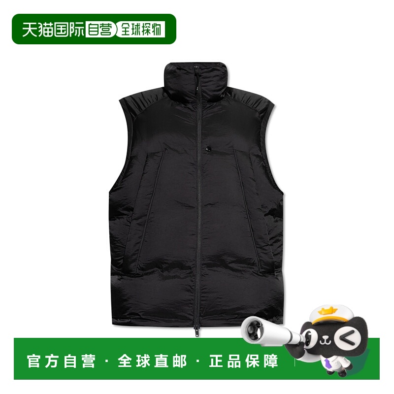 1h可退 Y-3 男士马甲 JX72810BLACK AW2025 黑色 Quilted vest wi