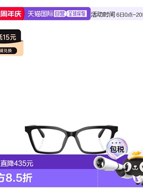 1h可退 EMPORIO ARMANI 女士眼镜 EA3261U5017 AW2025 黑色