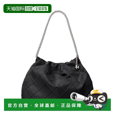 TORY BURCH 女士单肩包 176707001 SS2026 黑色 FLEMING 单肩包