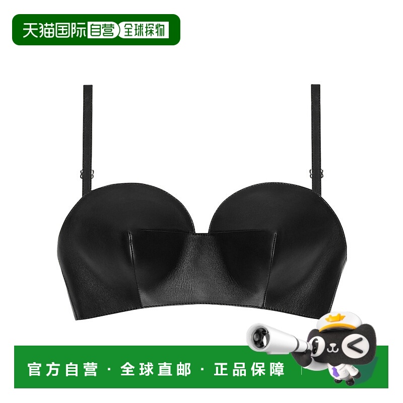 1h可退 GIVENCHY 女士内衣 BW61GZ604J001 AW2025 黑色 细肩带胸