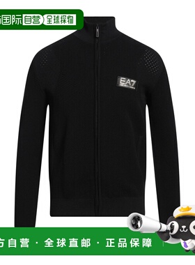 潮奢 Ea7 男士 运动衫 black黑色 舒适时尚卫衣