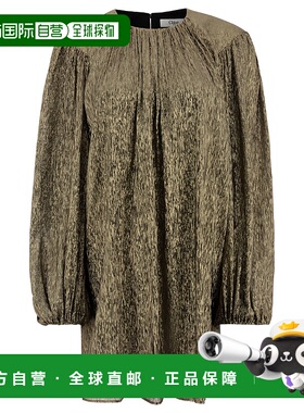 1h可退 CHLOÉ 女士连衣裙 25SRO14298OYY SS2025 金色 Dresses