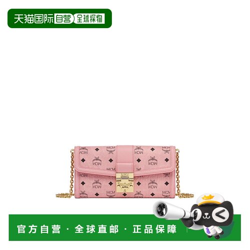 MCM 女士钱包 MYLDSXT01PZ001 AW2025 粉红色 Tracy Visetos 链式