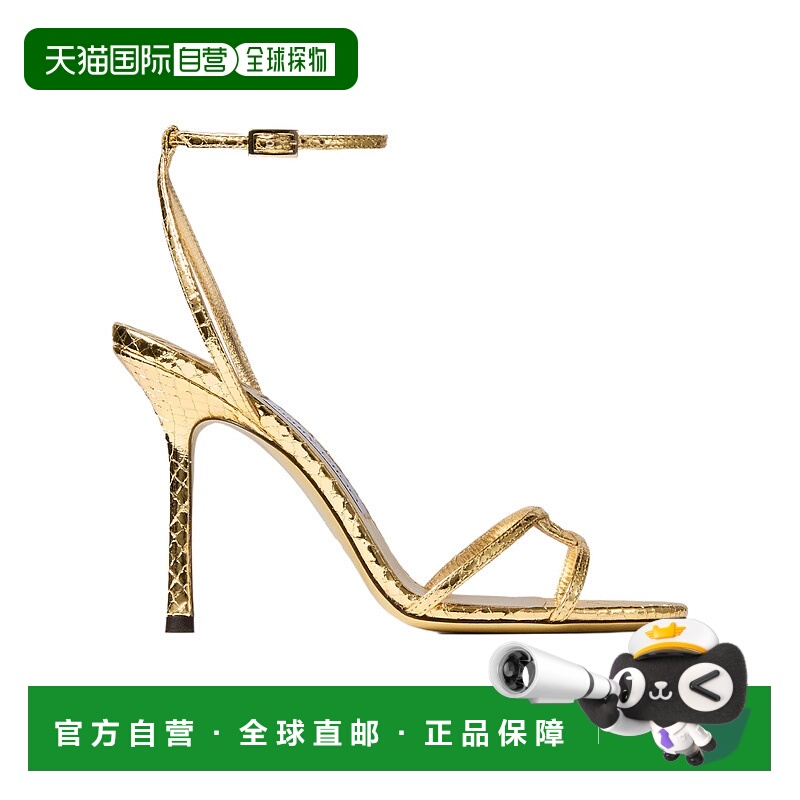 1h可退 JIMMY CHOO 女士凉鞋 1998LEO100WAPGOLD AW2025