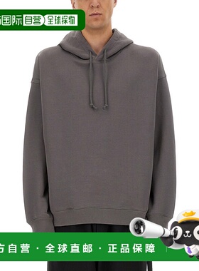 Y-3 男士针织衫 JZ0650GRANIT AW2025 灰色 SWEATSHIRT WITH Y-3