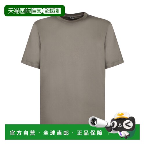 1h可退 Z ZEGNA 男士T恤 UH335A3H771N07短袖男装